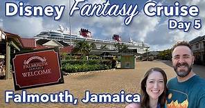 Falmouth, Jamaica! 7-Night Disney Fantasy Western Caribbean Cruise Vlog 6 | Disney Cruise Line 2022