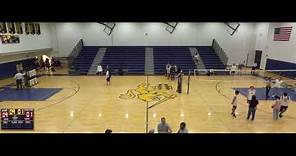 St. Mark's School of Texas vs Fort Worth Country Day Mens Varsity Volleyball (SPC Counter)