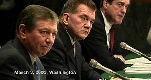 Gov. Tom Ridge - the first Homeland Security secretary, 2003