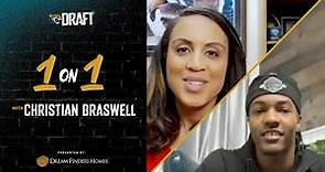 1 on 1 with Christian Braswell | 2023 NFL Draft | Jacksonville Jaguars