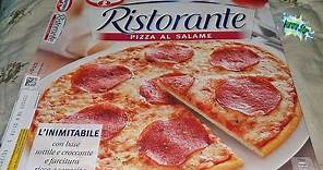 Pizza ristorante cameo al salame: Cottura e impressioni