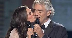 Andrea Bocelli-Cheek To Cheek-with His Wife Veronica Berti