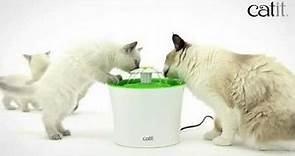 Catit Flower Fountain - fuente 3 en 1 para gatos