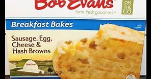 Bob Evans Breakfast Bakes Sausage, Egg & Cheese Hash Browns Review