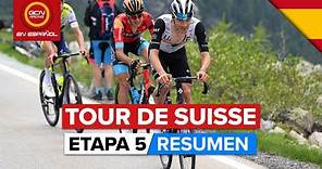 Resumen Tour de Suiza 2023 Hombres - Etapa 5