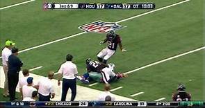 Ridiculous Dez Bryant catch vs the Texans in OT - 10/05/2014