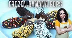 Chocolate covered banana pops | CHOCO BANANA recipe