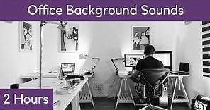 Office Background Sounds 2 hours of Office Working White Noise