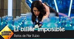 Pilar Rubio hace un truco de billar imposible en la visita de Sergio Ramos - El Hormiguero 3.0