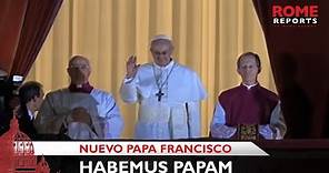 'Habemus Papam': el cardenal Bergoglio es el nuevo Papa Francisco | Rome Reports