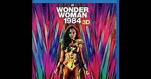 Opening to Wonder Women 1984 2021 Blu-ray