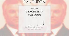 Vyacheslav Volodin Biography - Russian politician (born 1964)