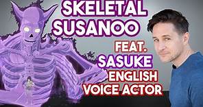 Skeletal Susanoo 👿 Sasuke Uchiha Statue - FEATURING English 🤩 Voice Actor : Yuri Lowenthal