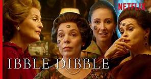 Margaret Thatcher Plays Royal Drinking Game "Ibble Dibble" | The Crown