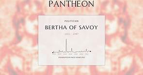 Bertha of Savoy Biography - 11th century empress of the Holy Roman Empire