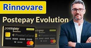 Come Rinnovare la Postepay Evolution