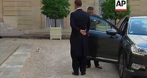 Rouen archbishop arrives to meet Hollande