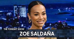Zoe Saldaña on Avatar 3 and Shedding Light on Immigration in The Absence of Eden | The Tonight Show