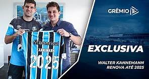 EXCLUSIVA | Walter Kannemann fala sobre renovação com o Grêmio até 2025