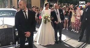Así ha llegado Rocío Osorno a su boda en la Catedral de Sevilla