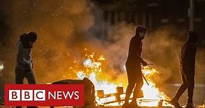 Worst violence in Belfast for years as British and Irish leaders call for calm - BBC News