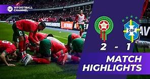 Morocco Vs Brazil 2-1 All Goals & Highlights and Goals 2023 HD