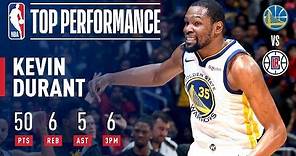 Kevin Durant's EPIC 50 Point-Performance In Game 6 | April 26, 2019