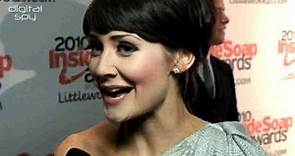 Claire Cooper at the Inside Soap Awards 2010