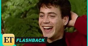 FLASHBACK: Robert Downey Jr. is Incredibly Bashful in 1987 Interview: 'Actors are so Insecure'