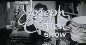 Intro to The Joseph Cotten Show 1950s