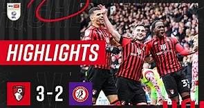 Cook and Dembele net MAGNIFICENT strikes in five-goal thriller | AFC Bournemouth 3-2 Bristol City