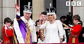 King’s Coronation: Royal Family appear on Buckingham Palace balcony - BBC