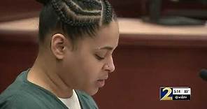 Woman who murdered child's father on camera breaks down in court apologizing to his mother | WSB-TV