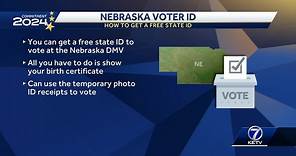 Nebraska Secretary of State's office reminds voters to have acceptable form of photo ID