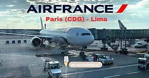 Trip report | Air France Paris (CDG) - Lima | Boeing 777-300ER economy class