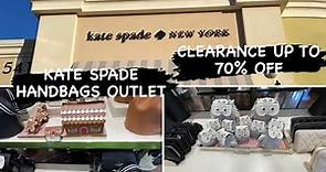 KATE SPADE OUTLET SHOPPING CLEARANCE UP TO 70% OFF | KATE SPADE OUTLET HANDBAGS | SHOP WITH ME 2023