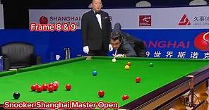 Snooker Shanghai Masters Ronnie O'Sullivan vs Shaun Murphy ( frame 8 & 9 )