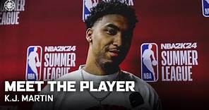 Meet The Player K.J. Martin | LA Clippers
