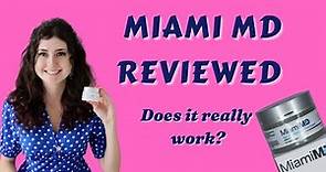 My Review: Miami MD Age Defying Lift & Firm Cream - How Does It Work?