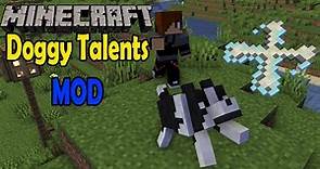 Doggy Talents Mod Review | Los perros MAS talentosos de TODO Minecraft | Minecraft ESPAÑOL 1.12.2