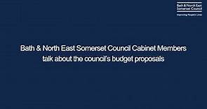 Bath & North East Somerset Council - Cabinet Members talk about the proposed budget