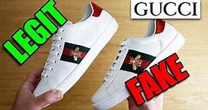 LEGIT vs FAKE Gucci Ace. Originali & False