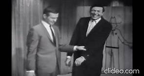 "Unforgettable Laughter: Ed Ames & Johnny Carson's Tomahawk Throw (1965)"