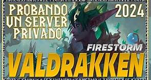 Probando Un Server Privado | Valdrakken (Firestorm) | World Of Warcraft Gameplay Español
