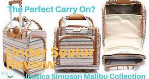 Jessica Simpson Malibu Collection Under Seater | Carry On Luggage Review and Dockers Compare