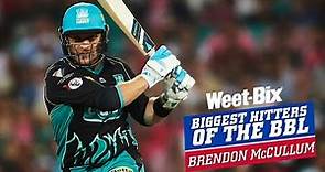 Biggest Hitters of the BBL: Best of Brendon McCullum