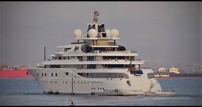 €400 Million 147m Topaz Mega Yacht in Gibraltar