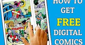 The FREE Digital Comic App You Must Have! Digital Comic Haul!