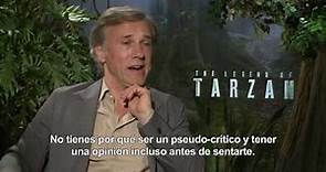 La Leyenda de Tarzán - Entrevista a Christoph Waltz HD