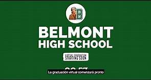 Belmont High school virtual Graduation